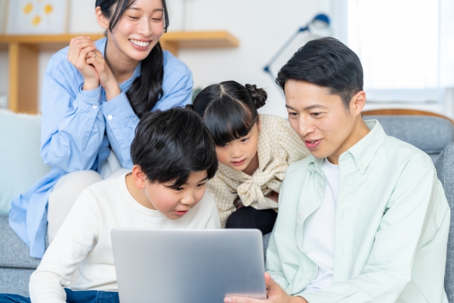 家族ですごろく